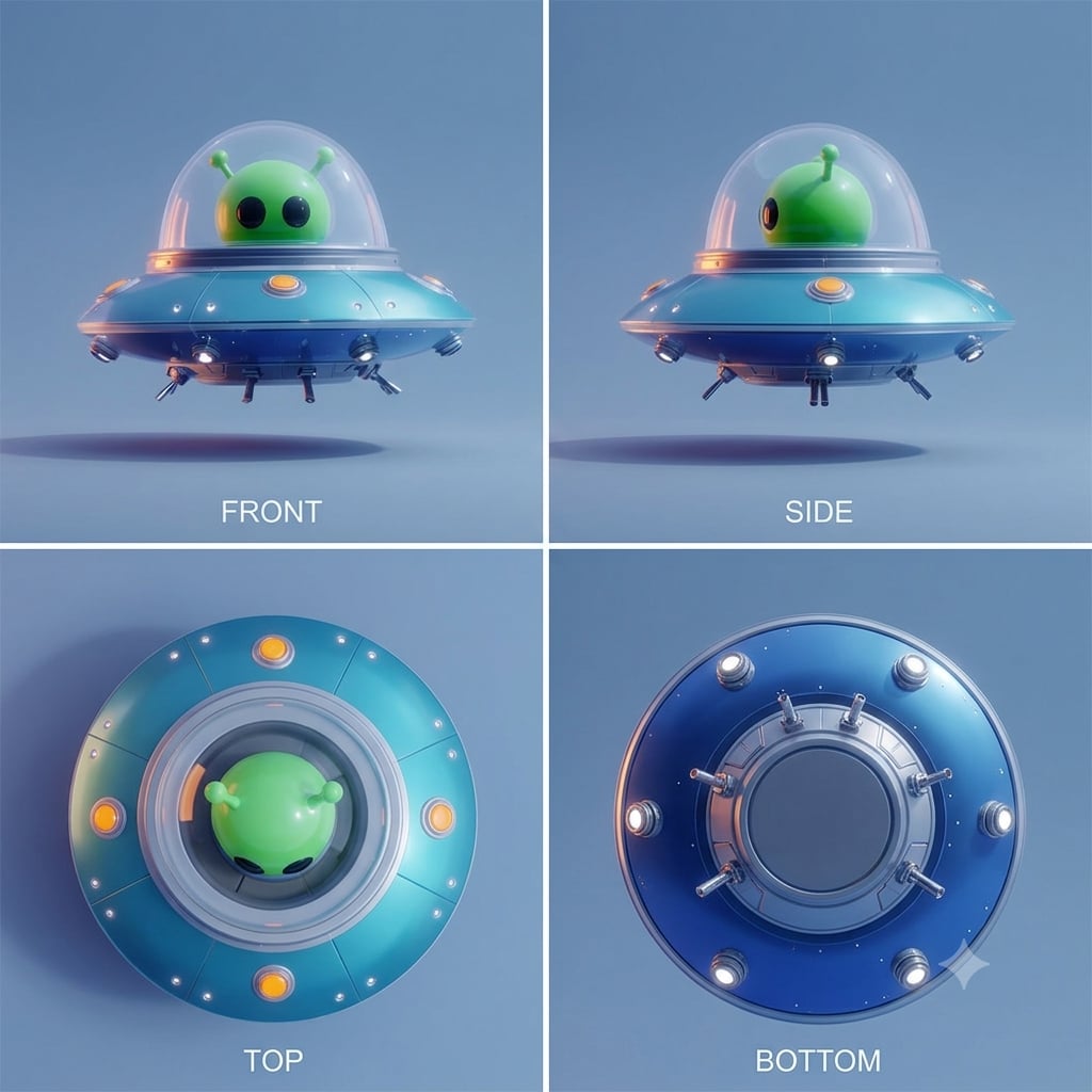 Reference images for Flying saucer
